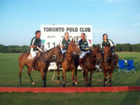 Andrew Rivkin at the Toronto Polo Club